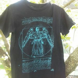 Glow in the dark weeping angle shirt